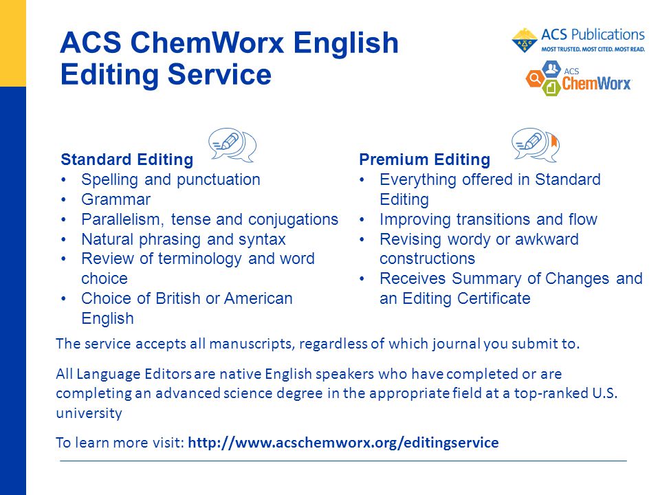 English Editing Service – Maximize Your Chances of Publication in International Journals